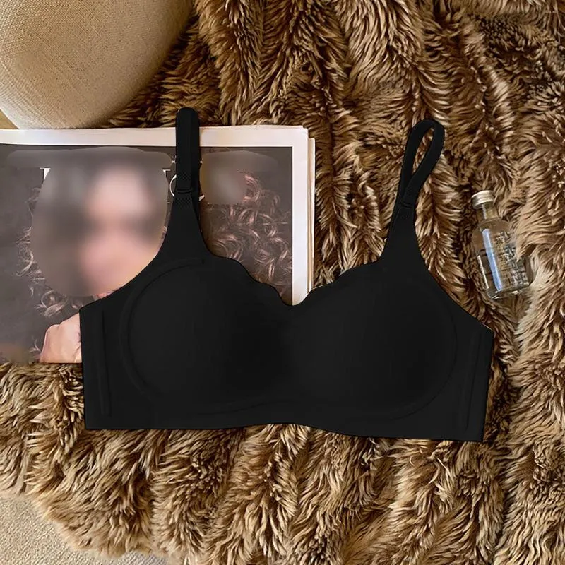 Bras Strapless Bra For Women Non Slip Push Up Wire Comfort Lift