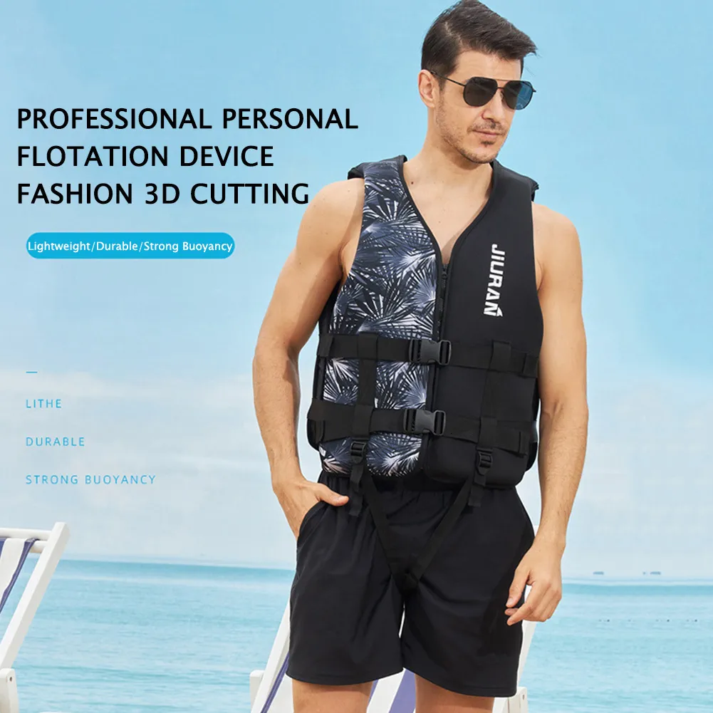 Adjustable Neoprene Surfing Flotation Vest For Men, Kids, And
