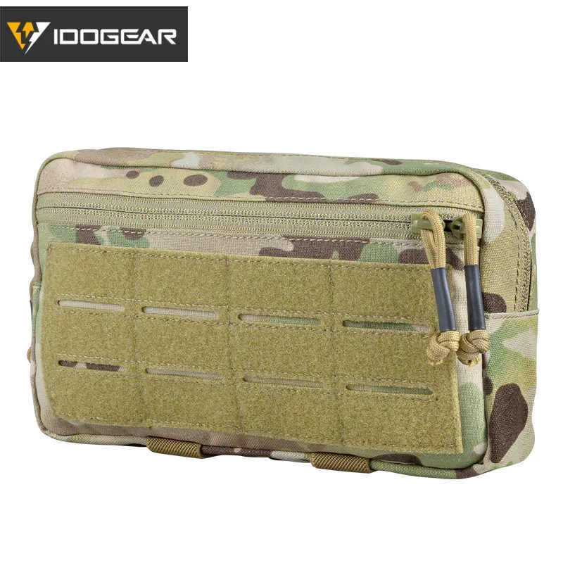 Multifunktionspåsar Idogear Tactical Pouch Molle Pouch EDC Bag Tillbehör Utility Pouch Multi-Function Tool Bags 3563HKD230627