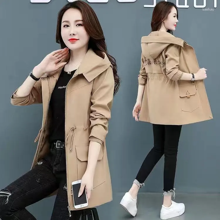 Womens Jackets Women Thin Coat Spring 2023 Female Long Sleeve Open