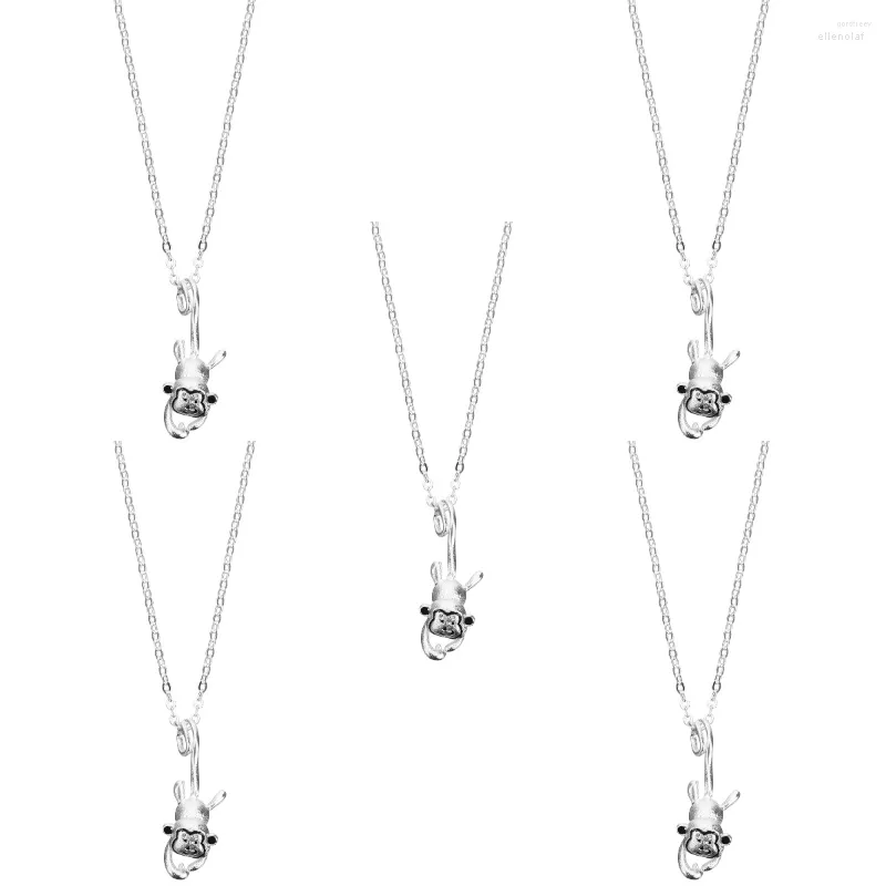 Hanger Kettingen 5 stks Aap Ketting Sierlijke Hals Ketting Sieraden Decoratie Voor Vrouwen Meisje