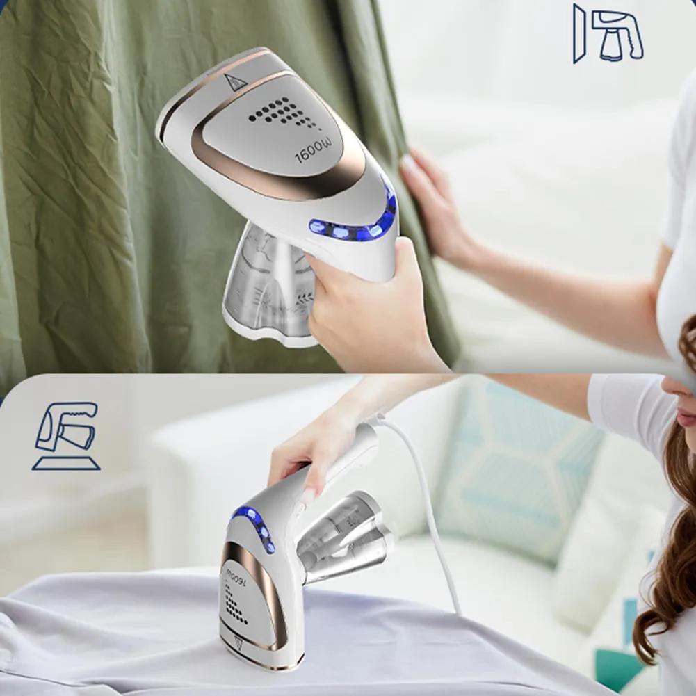 Shavers 1600W Garment puissant vapeur à vapeur vertical Portable Iron à vapeur avec générateur de vapeur pour les vêtements de voyage à domicile Tissu ferringing