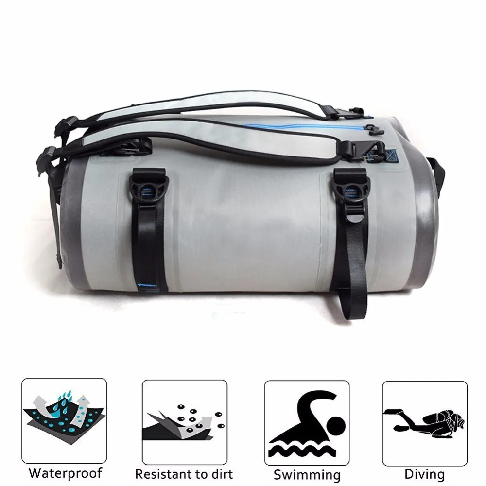 Outdoor Bags Large 40L 60L 90L Motorcycle Tail Bag Waterproof Backpack Dry Duffel Travel for Scuba and Snorkeling Swimming Beach 230626