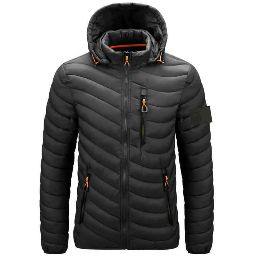 2023 Vinter utomhus Casual Sports Designer Down Stone Island Jacket Windproect Men's and Women's Parker Coat Jacket Collar Hood Warm Fashion Classic Coat