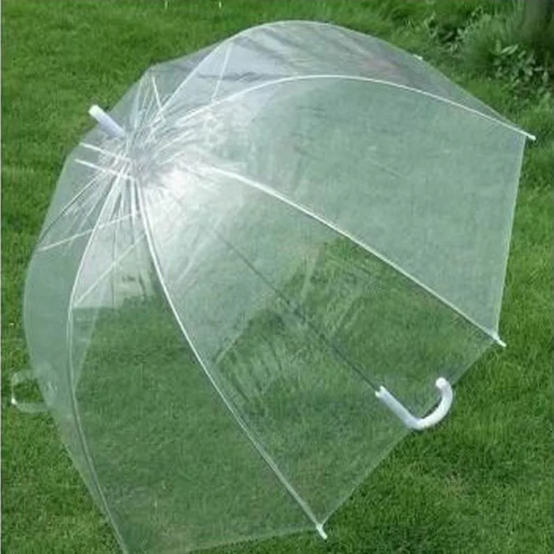 Regenschirme Mode Transparent Klar Blase Kuppel Form Regenschirm Outdoor Winddicht Prinzessin Jäten Dekoration D0AC 230626