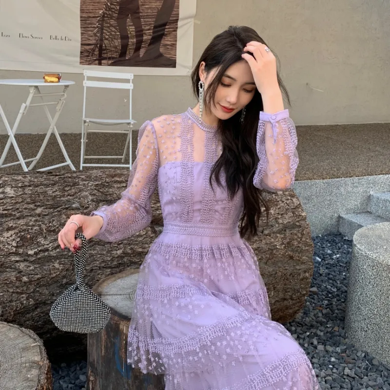 Lilac Dresses For Women Elegant Tiered Lace Midi... From Shunlifacai669, $120.45 In Bulk | DHgate.Com Lilac Dresses For Women Elegant Tiered Lace Midi... From Shunlifacai669, $120.45 In Bulk | DHgate.Com