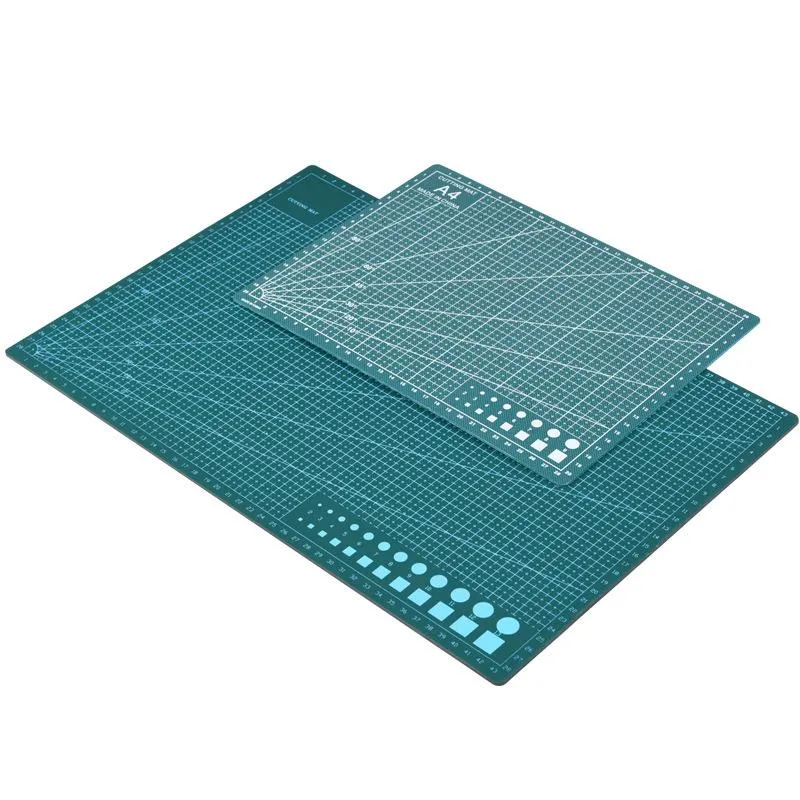 Mats A3/A4 Double Sided Self Healing 5 Layers Multifunction Cutting Mat Metric/ Imperial 45x30cm Quilting Ruler Suitable For Paper