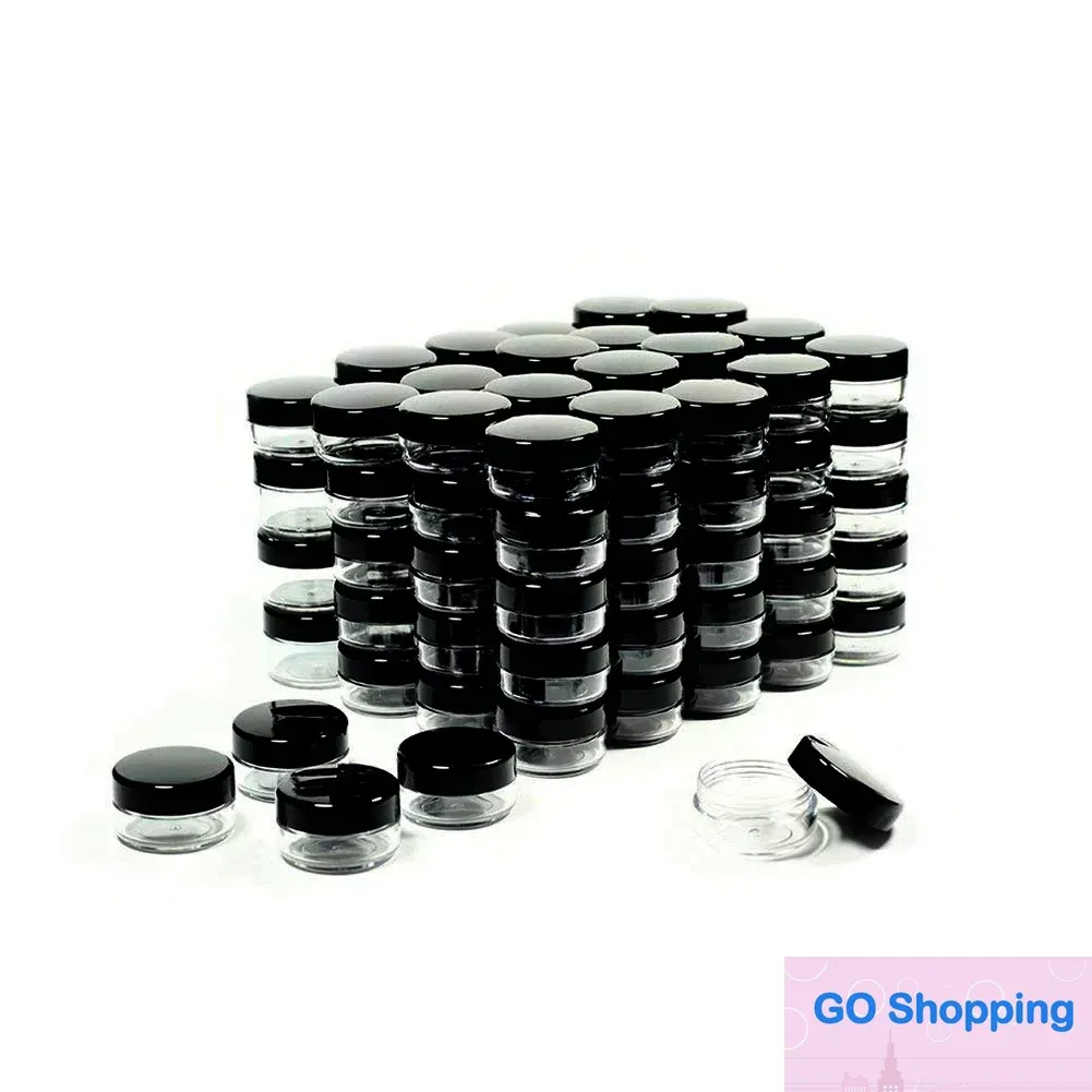 5 Gram Cosmetic Containers Sample Jars with Lids Plastic Makeup Containers Pot Jars Classic