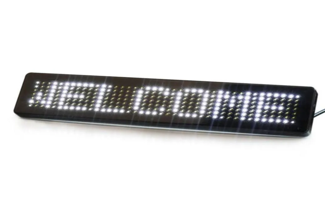 Neues 12 V Auto LED Schild Mit IR Fernbedienung, Programmierbare  Textanzeigetafel, Einfacher Und Praktischer Bildschirm, Weiß 4096766 Von  Wdj5, 31,09 €