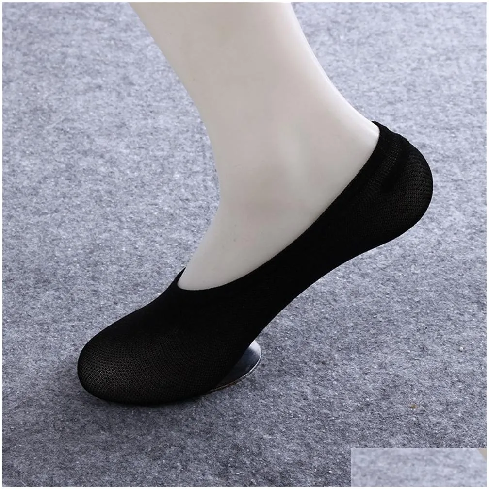 wholesale- women men cotton loafer boat non-slip invisible low cut no show socks unisex socks 3colours