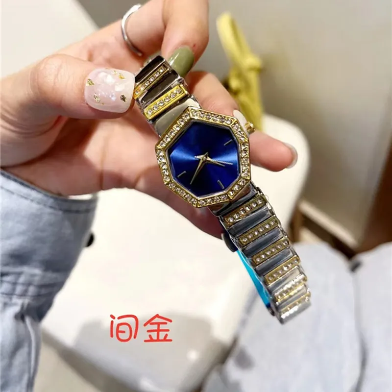 Crystal Style Luxury Women's Wrist bvlgari watch with