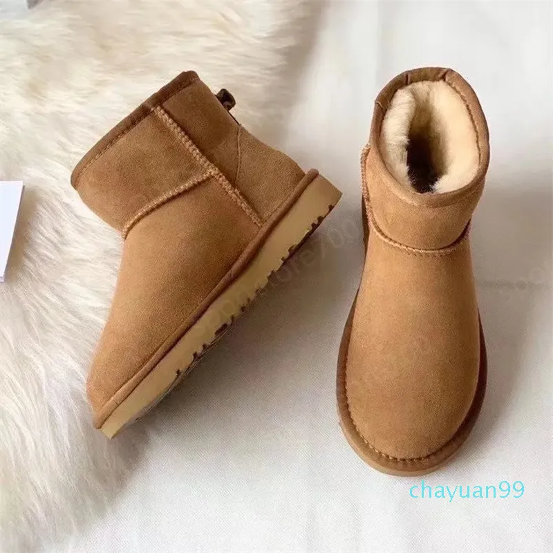 Boots Womens Snow Boot Slipper Tasman Designer Boots Fur Slides Classic Ultra Mini Platform Booties Suede Wool Winter Warm