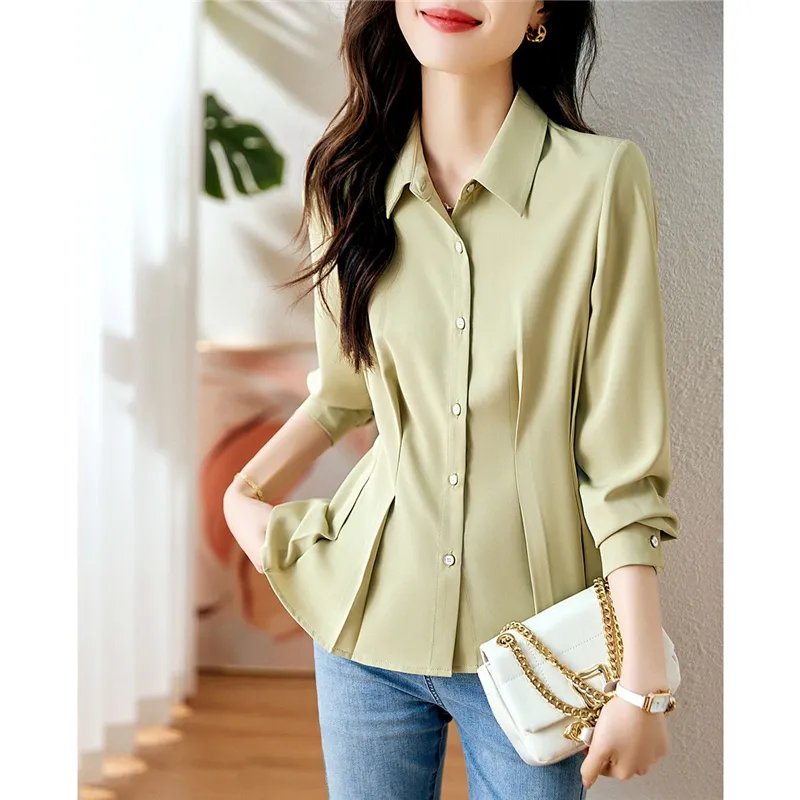 Blusas Femininas Camisas Femininas Com Babados Elegantes E Chiques