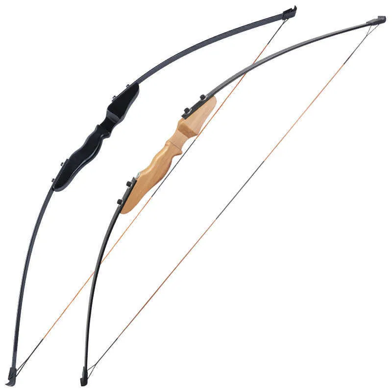 Bow Arrow Straight Bow Split 51 Inches 30/40Ibs Entry Bow Recurve Bow For Children Youth Archery Hunting Shooting Kids BowHKD230626