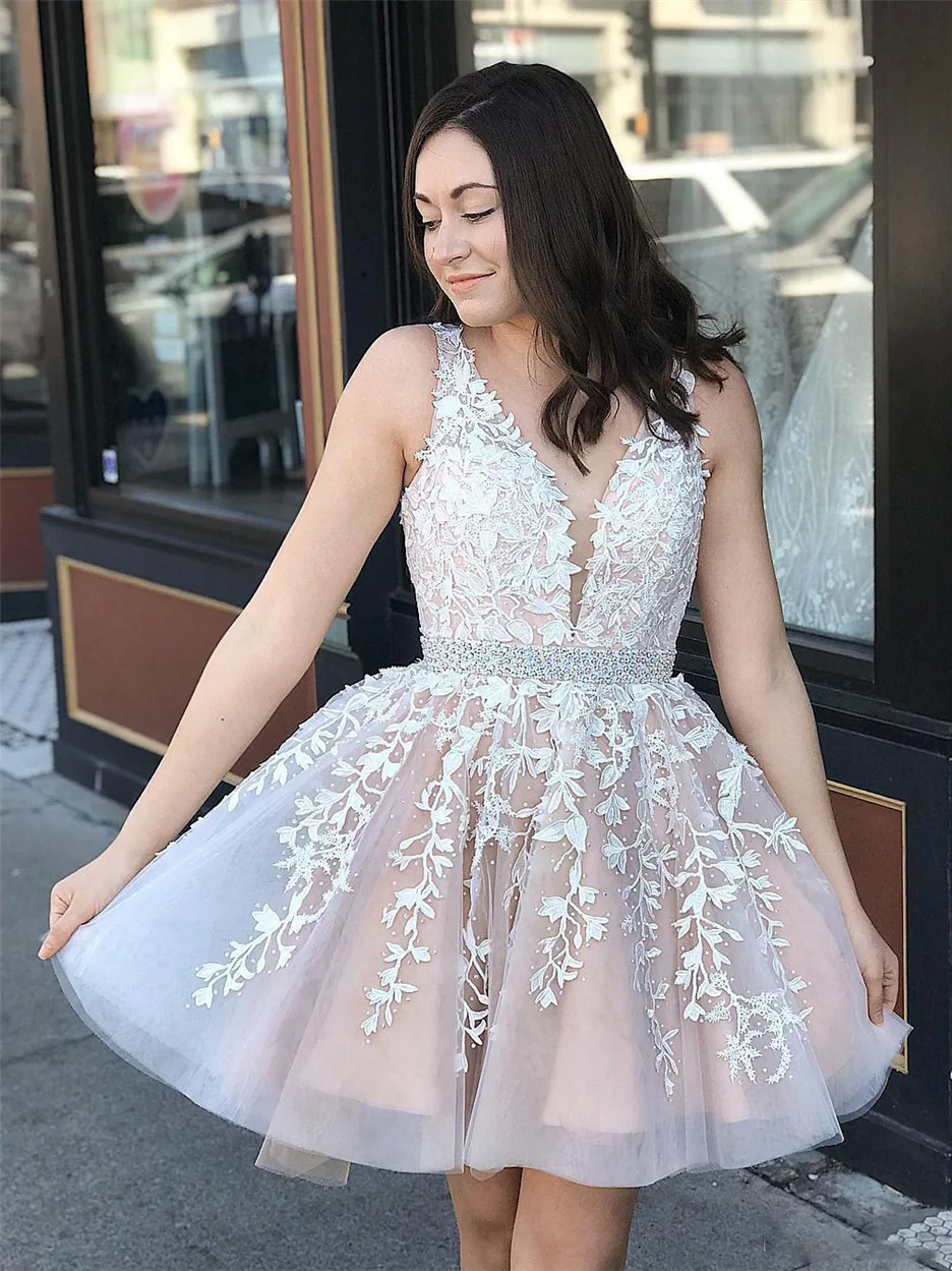 Plus size short lace dress online