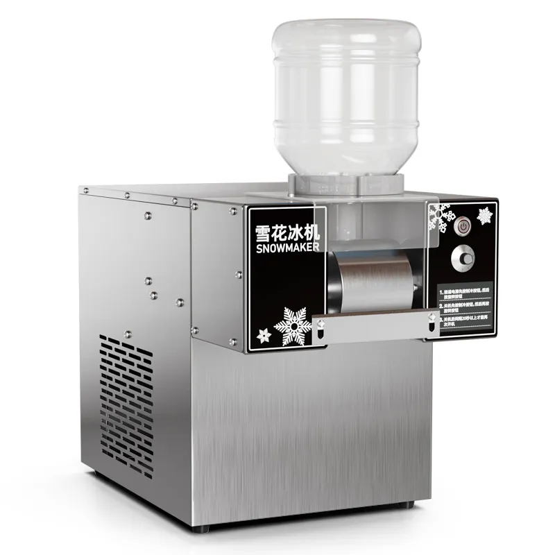 WIth Imported Compressor Easy to Operate Snowflake Ice Maker Bingsu Machine  Snow Machine