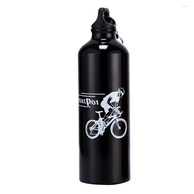 Vattenflaskor Cycling Camping Cykel utomhus Sports Aluminiumlegering BORTABLE METAL SPORT 750 ML