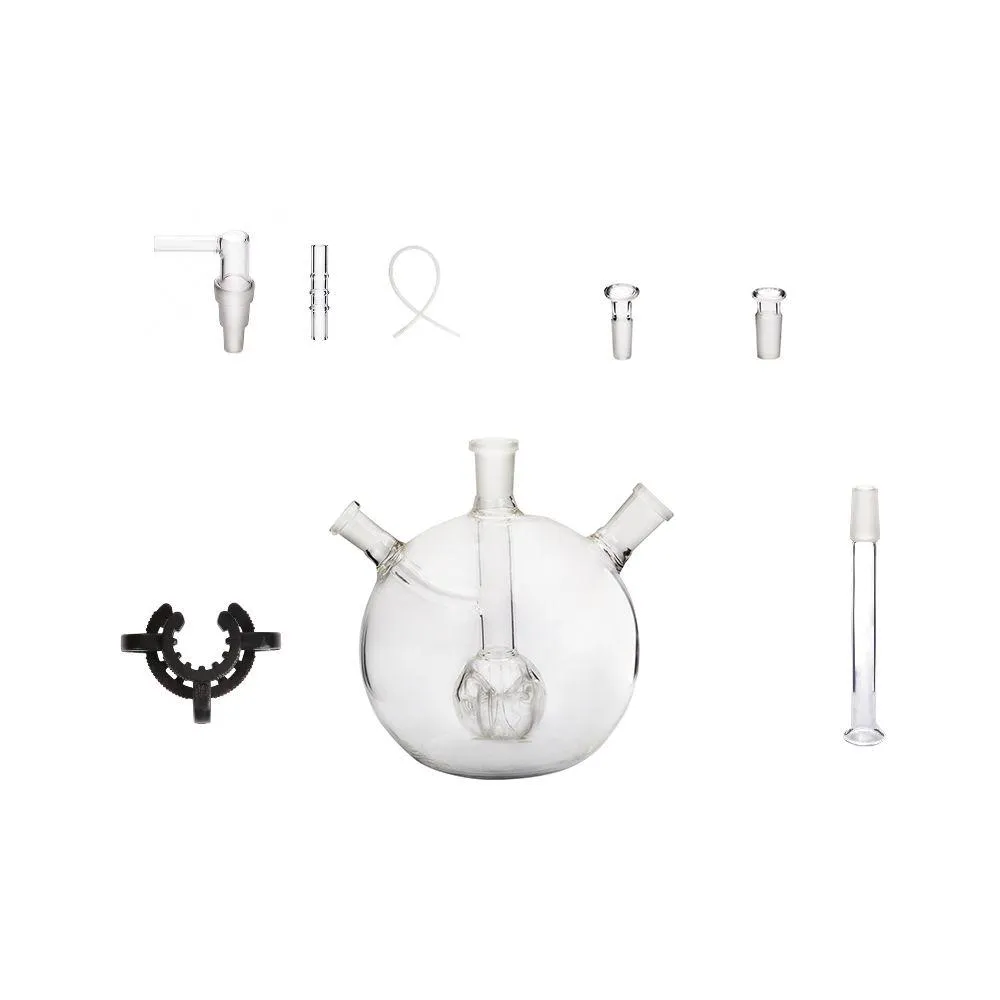 Rökande rör Osgree Tillbehör 8 i 1 10mm 14mm Kvinnlig mega Globe Mk 2 Vatten Bong Pipe Bubbler Glass Kit Drop Delivery Home Home H DHPHI