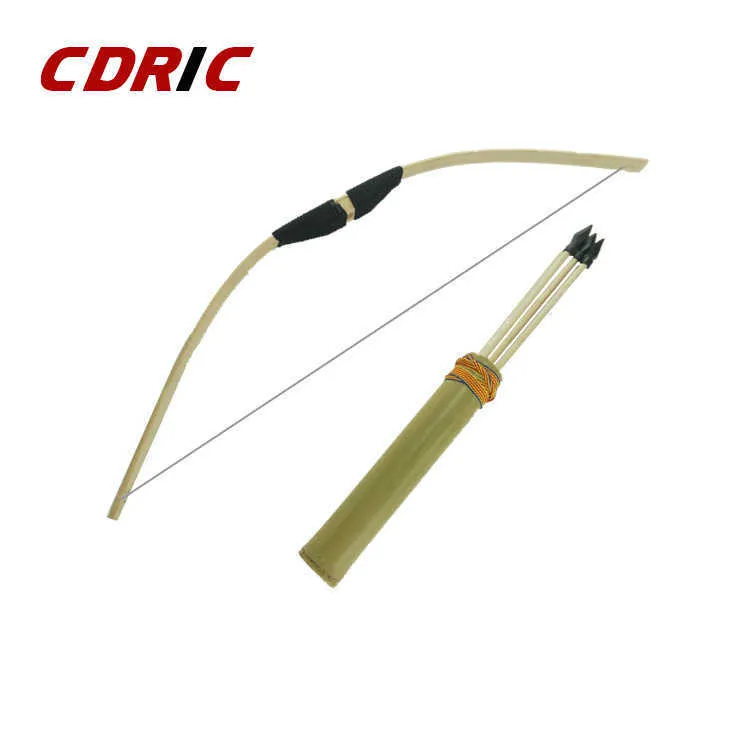 Bow Arrow Children Outdoors Shooting Bows and Arrows With Arrow Box Original Bow and Arrow Set Children's Favorite Hunt Toyshkd230626