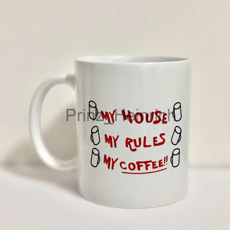 Mugs Knives Out Coffee Cups And Mugs My House My Rules My Coffee