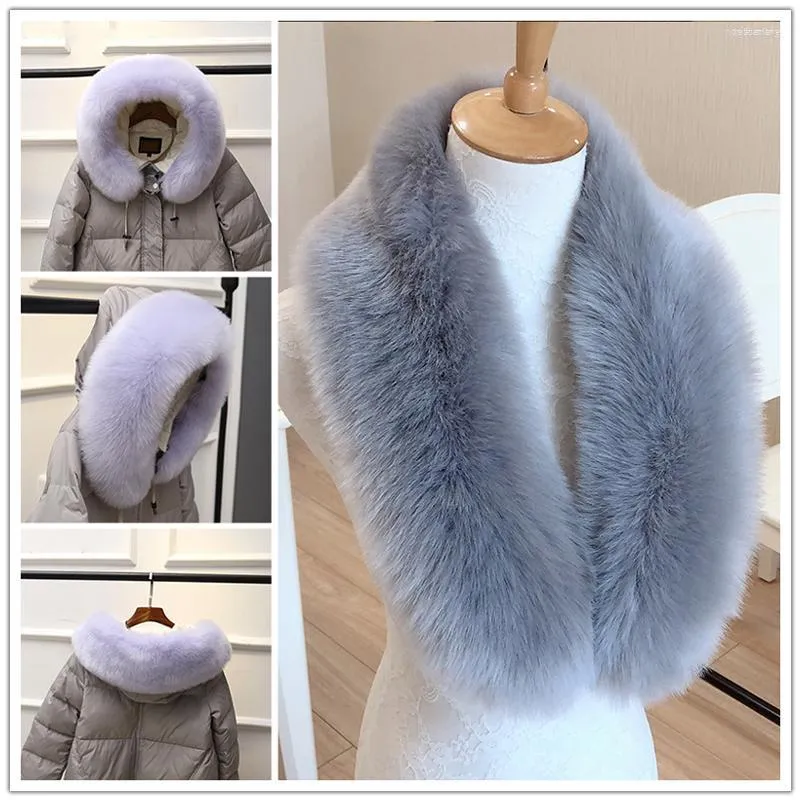 Scarves Fur Collar Imitation Faux Hat Strip False Women'S Winter Coat Universal