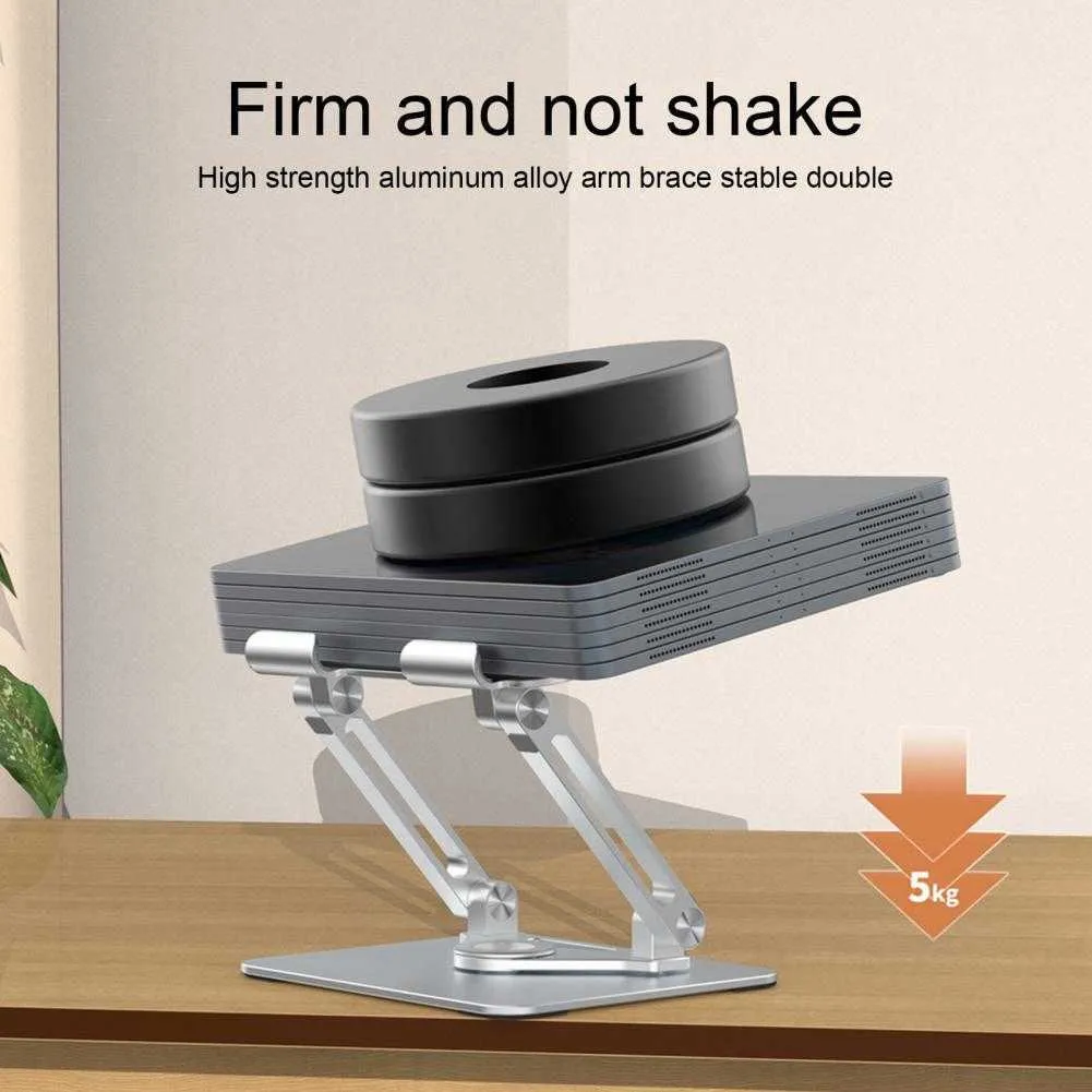 Supporto Girevole 360 Gradi Supporto Per Cellulare E Tablet Pieghevole - Regolabile, Base 360°, Antiscivolo Porta Tablet - Foto 3