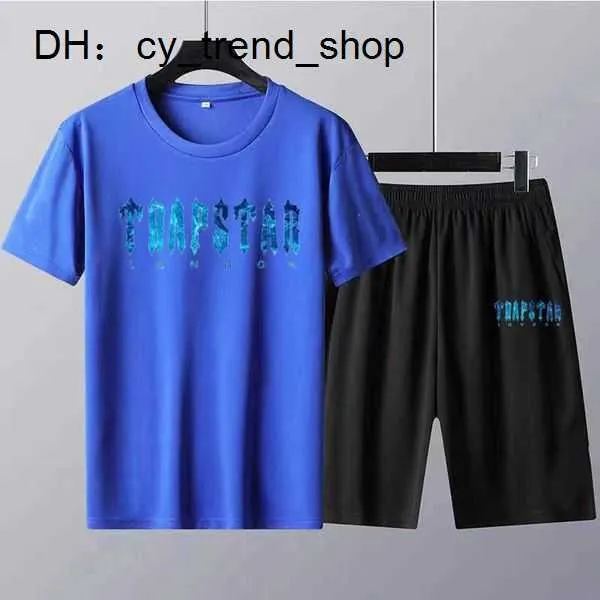 T-shirt da uomo New Summer Trapstar Camicia e pantaloncini Set T-shirt in cotone di marca di lusso Tuta da donna Tuta da donna Spedizione gratuita Z0221 31