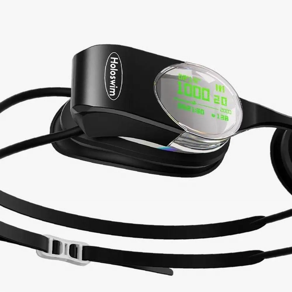 Schwimmbrille Holoswim 2 Smart AR Schwimmbrille Unterwasser-HUD mit integriertem Fitness-Tracker, der Echtzeitdaten auf einem transparenten OLED anzeigt 230626