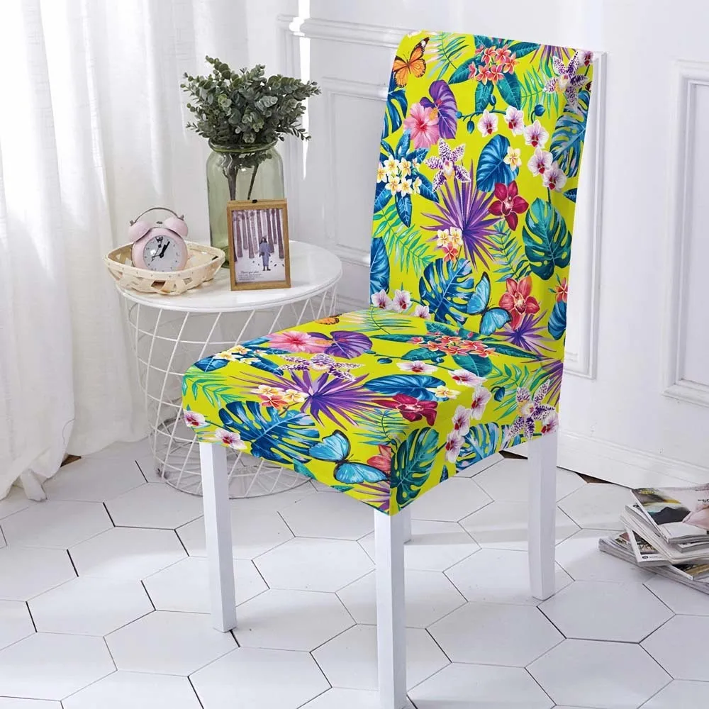 Dining chair seat covers pattern sale