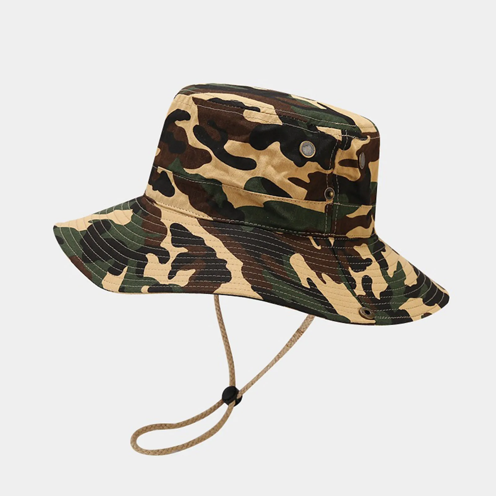 Gorra de pesca al aire libre Boonie sombrero de ala ancha transpirable pesca sol sombrero para hombres/mujeres ala ancha sombrero de cubo sombrero de sol hombres