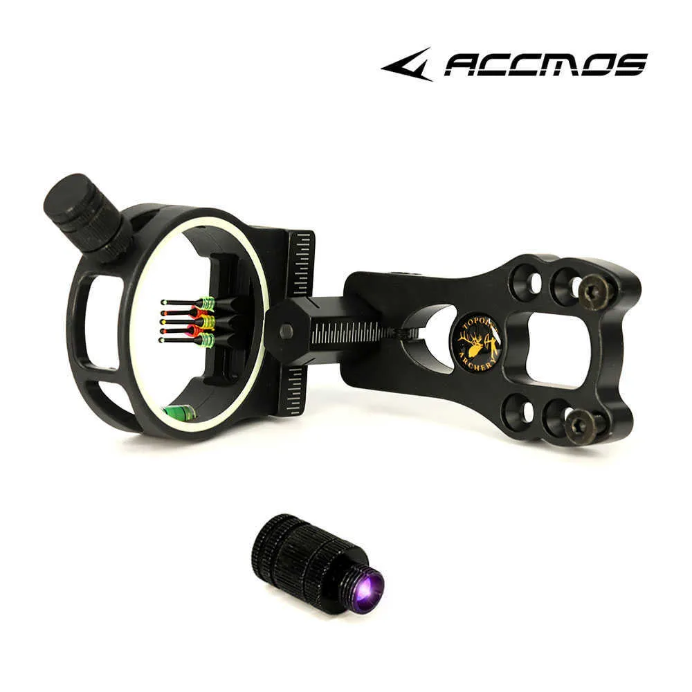 Bow Arrow Topoint TP1000 Archery Upgrade Combo Bow Sight Kits Упор для стрелы Стабилизатор для охоты Recurve/Compound Bow AccessoriesHKD230626