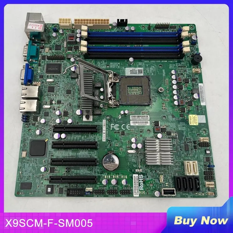 Cartes mères X9SCM-F-SM005 pour carte mère Supermicro Server