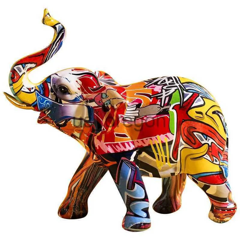 Decorative Objects Elephant Figurines Modern Resin... From Us_oregon ...