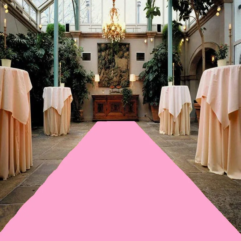 Party Decoration Custom Wedding Carpet Wedding Aisle Pink White Red Aisle Ceremony Party Rug Indoor Outdoor Party Stage Event Runner for Weddings 230626