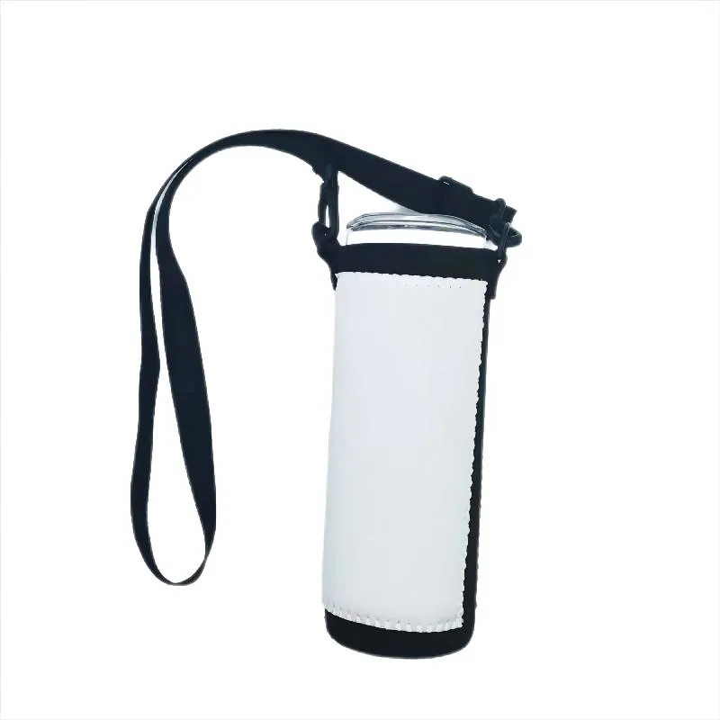 10pcs Drinkware Handle Sublimation DIY White Double Sided Blank Neoprene 20oz Skinny Tumbler Drink Handle Cover