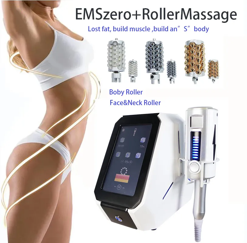 Stimulation musculaire Emslim amincissant la machine pour le gain musculaire et la perte de graisse Équipement de beauté EMT salon utiliser la mise en forme du rouleau massage raffermissant physiothérapie sculpteur de corps