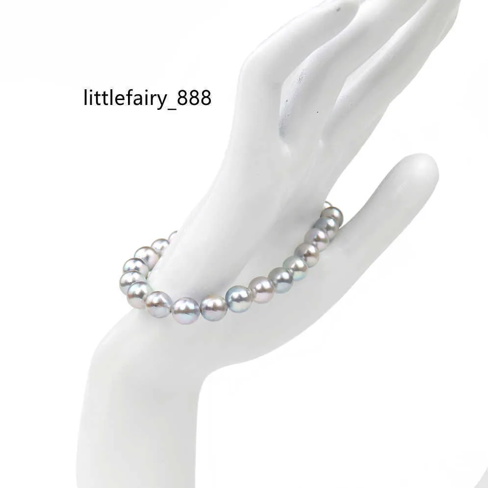 Bijoux japonais de bracelet de perle de perle de haute qualité pour la vente en gros