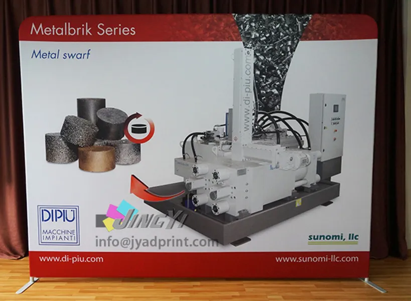 10 X 20 Ft Back Drop Stand For Booth, Tension Fabric Display, Tube