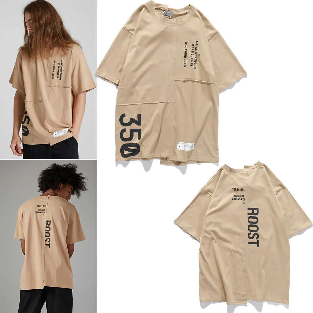 NOWOŚĆ 23SS Women Mens Kanye's Thirt Sunday Limited Service Fashion Mark