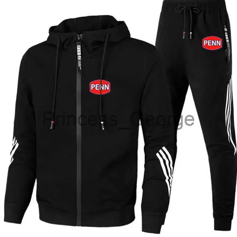 2023 Penn Fishing Reel Mens Sergio Tacchini Tracksuit With Long Sleeves,  Zipper Hoodie, And Comfortable Cotton Jacket X0627 From Prince_george,  $18.7