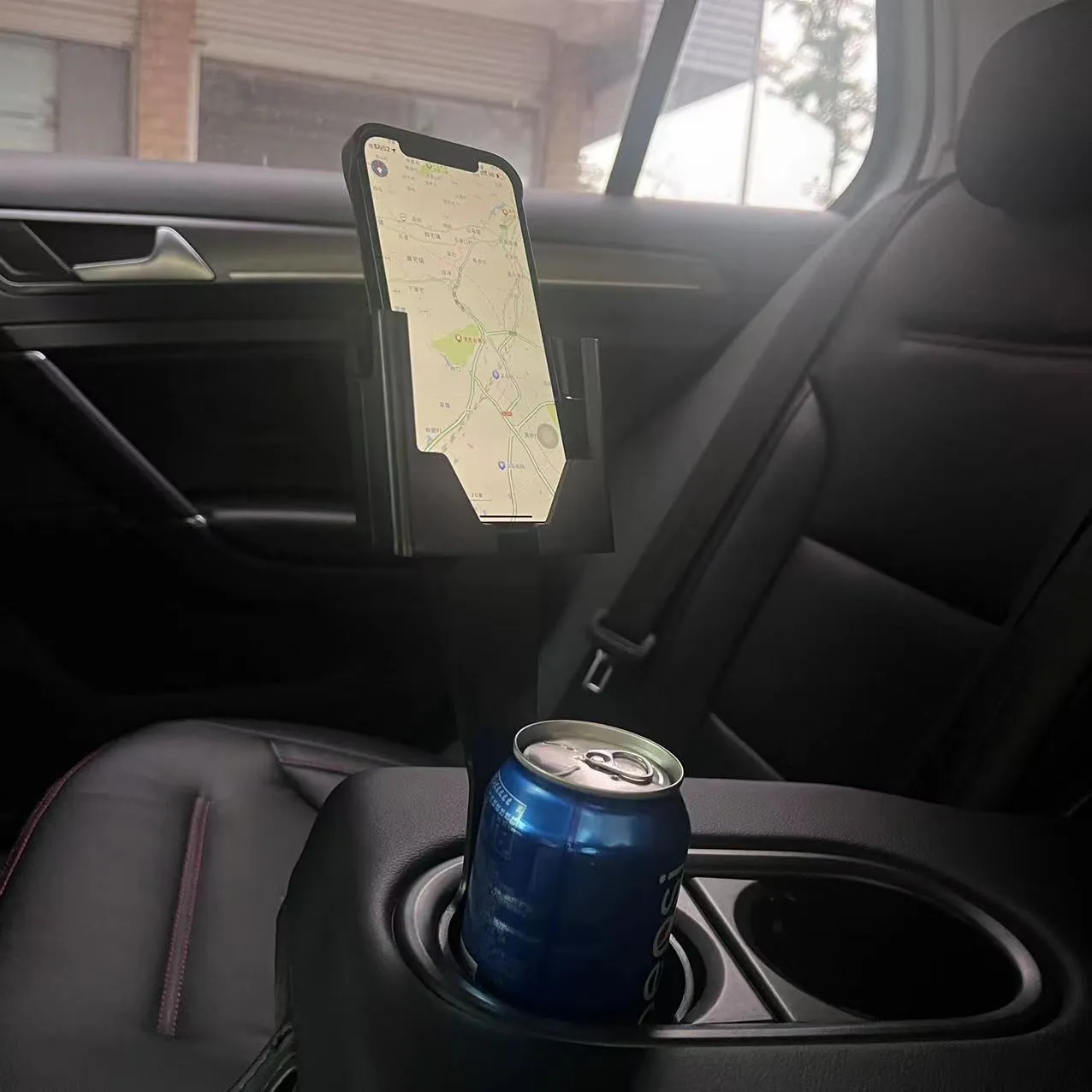 Araba Bardak Tutucu Telefon Dağı Su Bardağı Mobil Tutucu Navigasyon Tutucu IPhone için Huawei Samsung Xiaomi Evrensel Araba için Standı