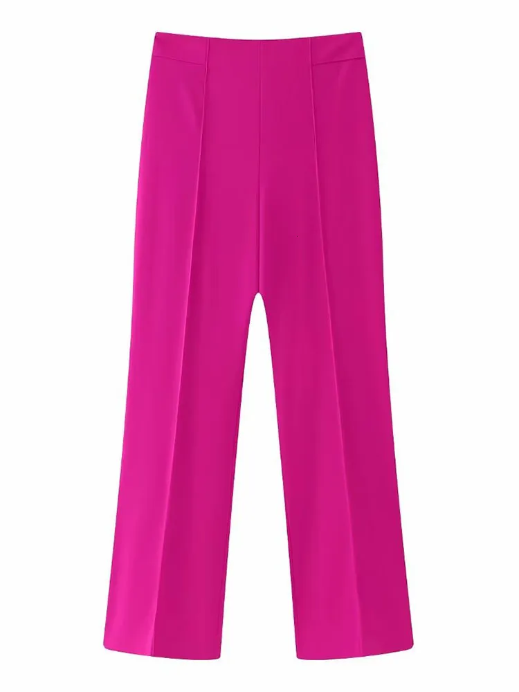 Womens Two Piece Pants TRAF Women Elegant Blazer From 20,78