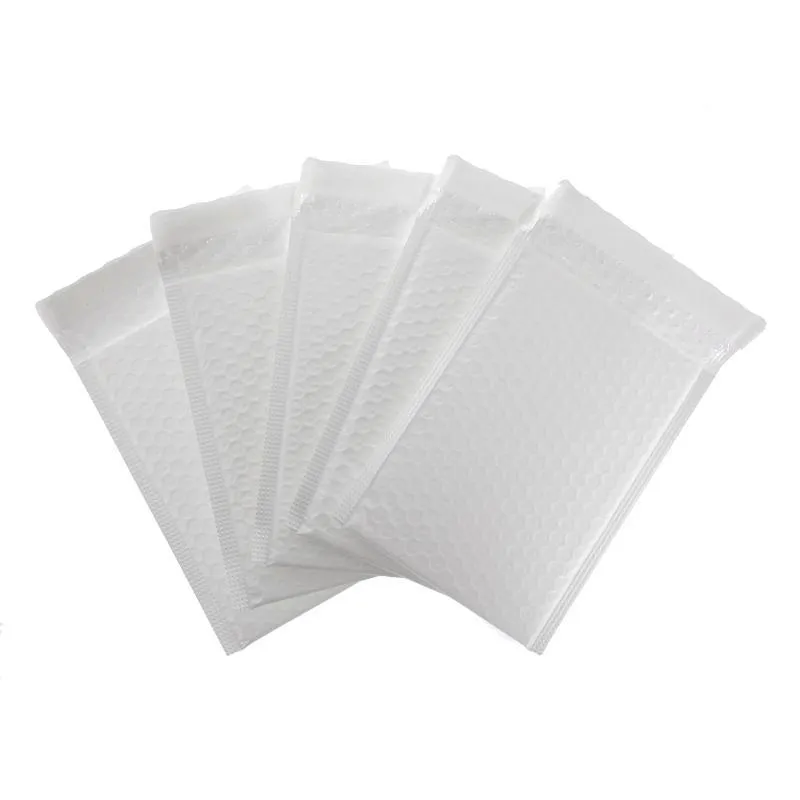 Mailers 100pcs/Lot White Foam Envelope Bags Self Seal Mailers مغلفات شحن مبطنة