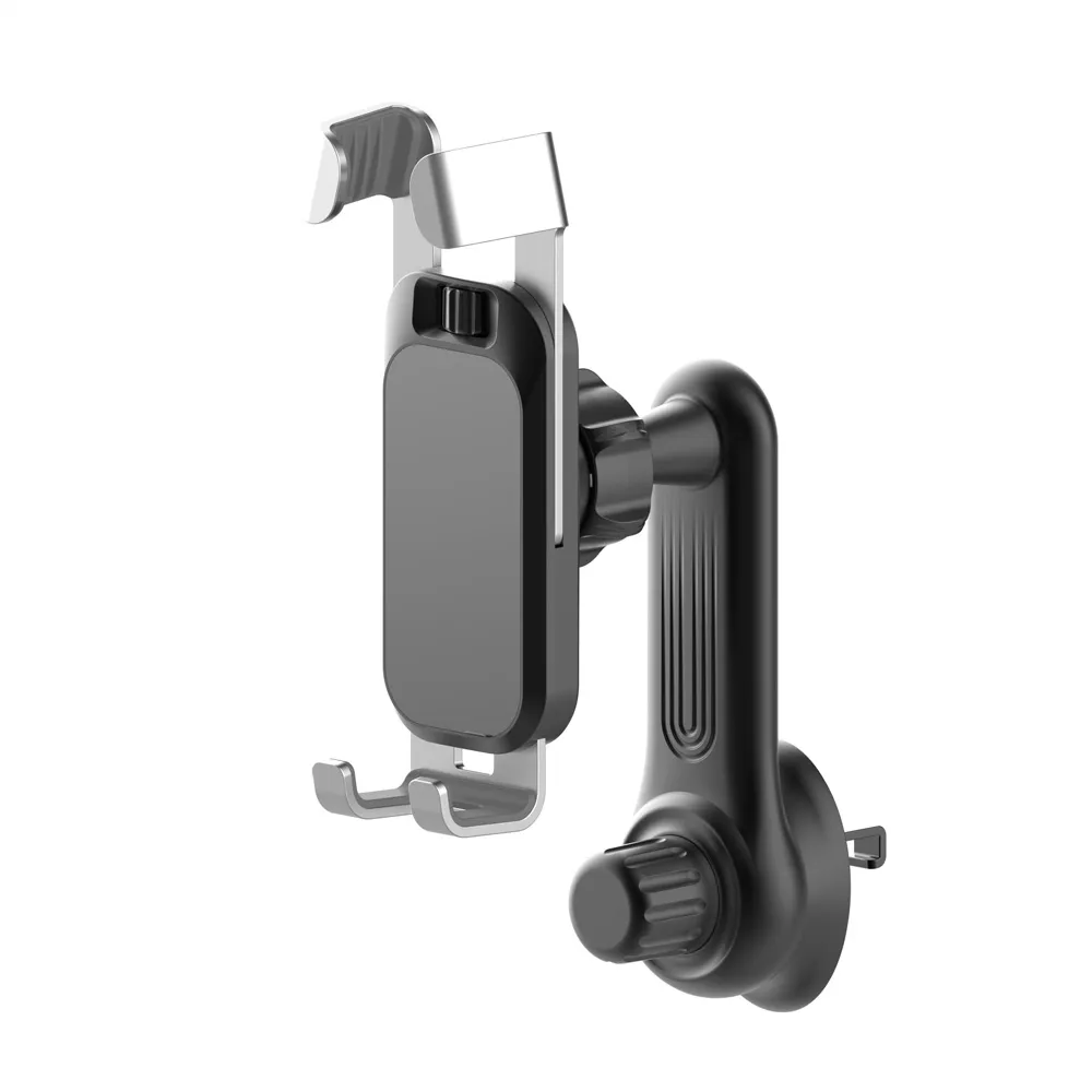 Universal biltelefonhållare Gravity Auto Phone Holder Car Air Outlet Mount Clip Mobiltelefon Stand för iPhone Samsung