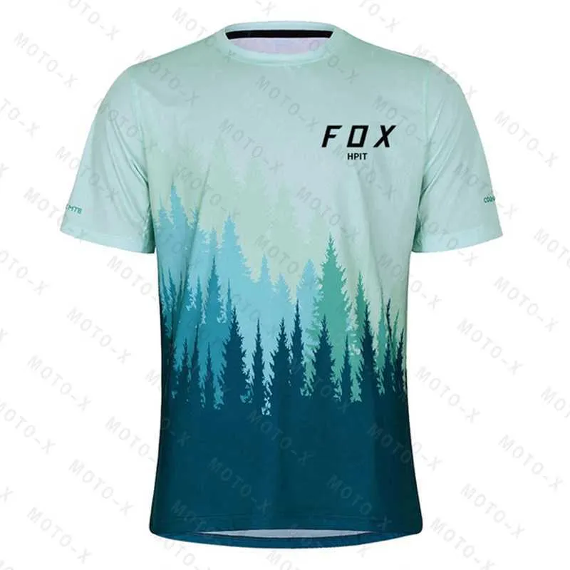 Camisetas para hombre Hpit Fox camiseta para hombre bicicleta de montaña Bmx Dh MTB Jersey secado rápido Motocross Mx Santa Cruz bicicletas ciclismo México