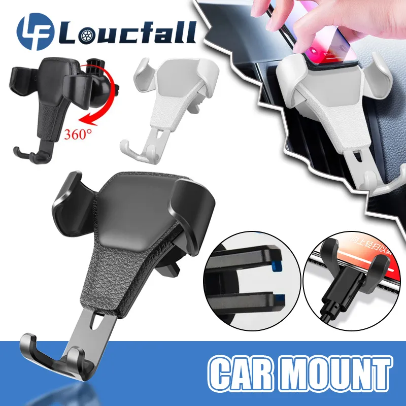 Mobile Phone Holder For Gravity Car Mount Car Air Vent Clip Stand Cell phone GPS Support For iPhone 11 XS X XR 7 phone accessori