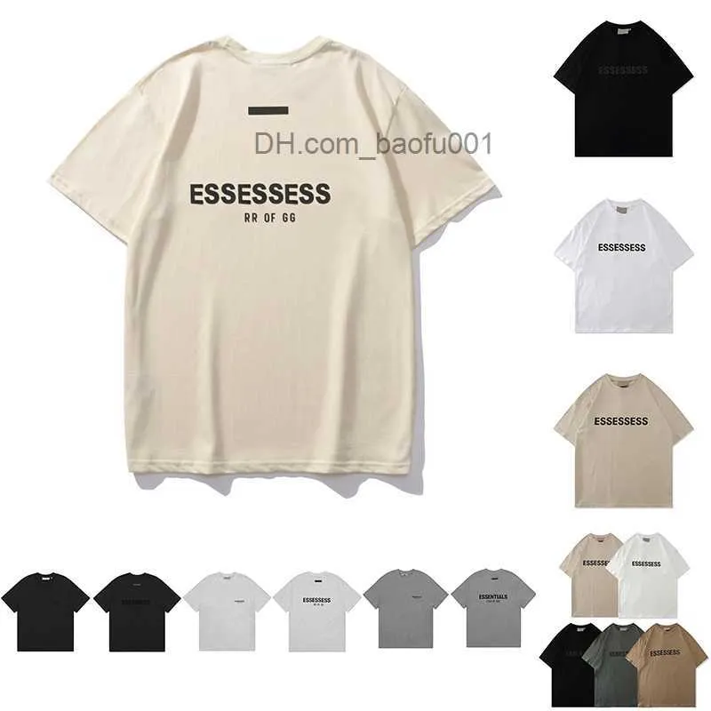 남자 티셔츠 Ess Mens Womens Designers T Shirts For Man s 여름 패션 Essen Tops Luxurys Letter Tshirts 의류 Polos Apparel Sleeved Bear Tshirt Tees Z23628