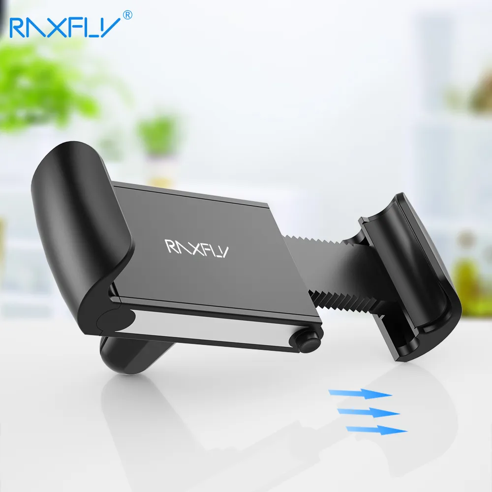 RAXFLY Mini Car Phone Holder For iPhone 14 13 12 Air Vent Mount Car Holder Adjustable Holders Universal For Mobile Phone Stand