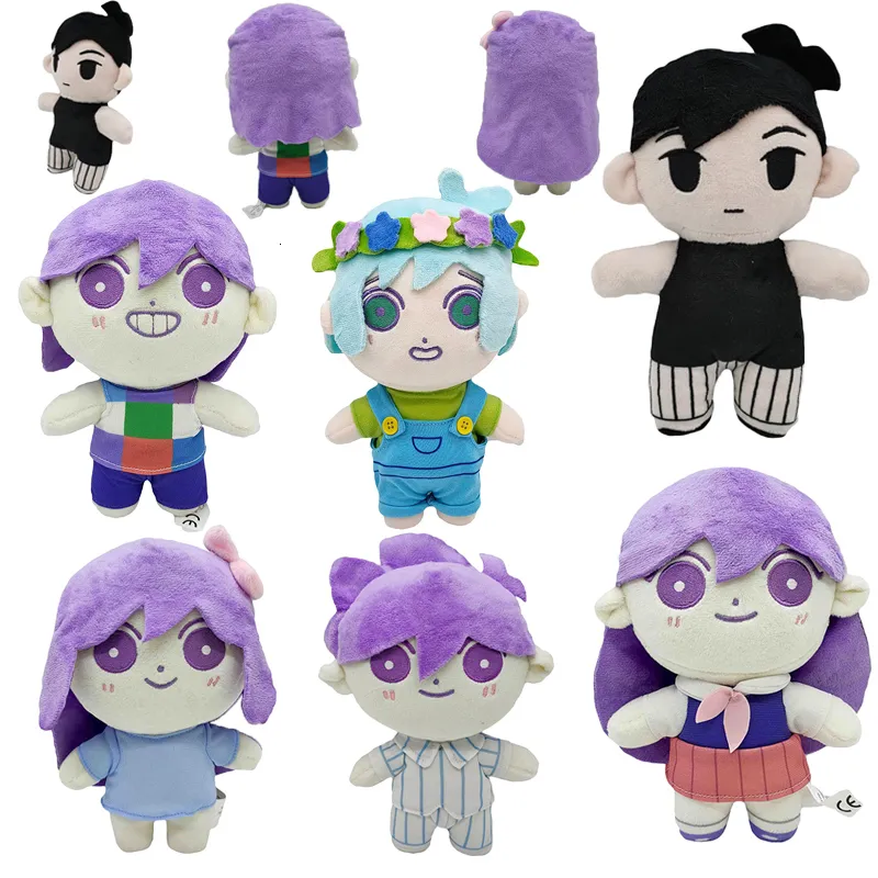 Poupées en peluche 7 Styles 21cm Jeu OMORI Ensoleillé En Peluche Poupée Cosplay Jouet Doux En Peluche Poupées De Noël Peluches Figure Mignon Cadeaux Prop 230627