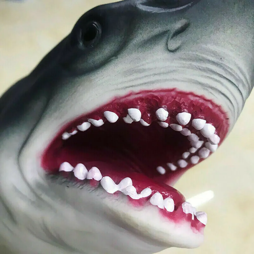 Shark Puppet Model Puppets Shark Hand Puppets For Kids Animal Storytelling Toy Gloves ...